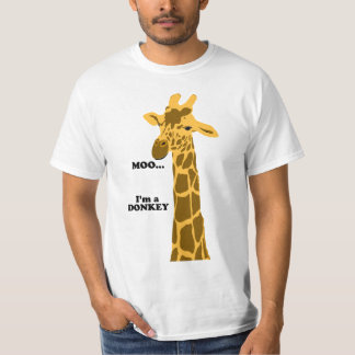 Moo私はろばのワイシャツです Tシャツ