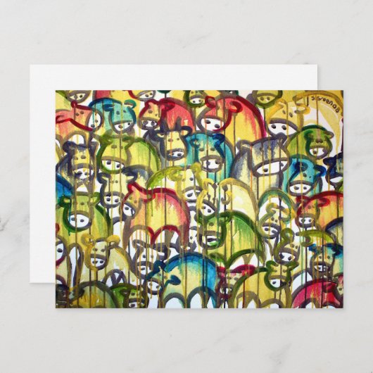 Moo! ポストカード (正面/裏面)