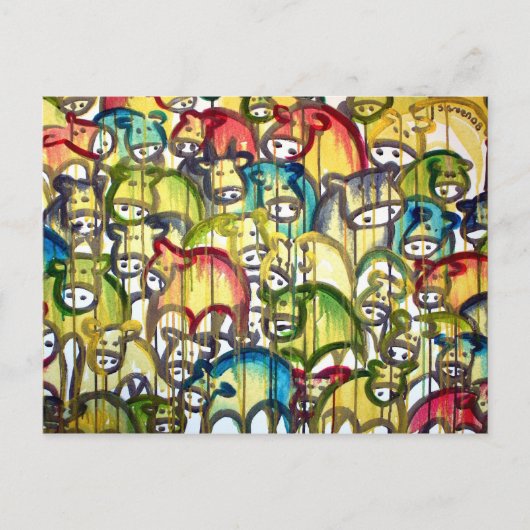 Moo! ポストカード (正面)