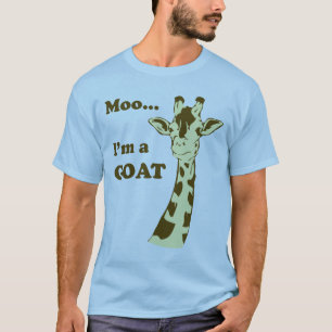 Moo…私はヤギです Tシャツ