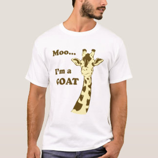Moo…私はヤギです Tシャツ