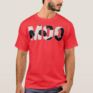 Moo Cow - Funny Farmer Cow For Adults kids boys an Tシャツ