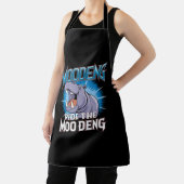 MOO DENG カバ乗り The MOO DENG エプロン (インサイチュ)