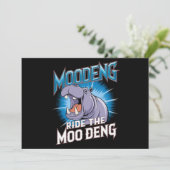 MOO DENG カバ乗り The MOO DENG 招待状 (スタンド正面)