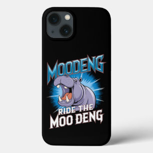 MOO DENG カバ乗り The MOO DENG iPhone 13ケース
