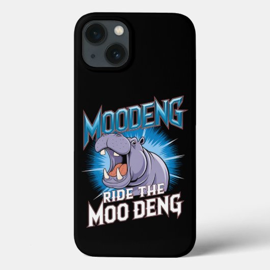MOO DENG カバ乗り The MOO DENG Case-Mate iPhoneケース (裏面)