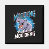 MOO DENG ヒポポライド MOO DENG マグネット (正面)