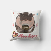 Moo Deng Hippo クッション (裏面)