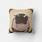 Moo Deng Hippo クッション (裏面)