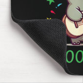 Moo Deng Is A Pygmy Hip Happy New Year Funny  マウスパッド (コーナー)