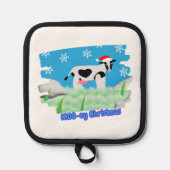 Moo-ey Christmas 鍋敷き (正面)