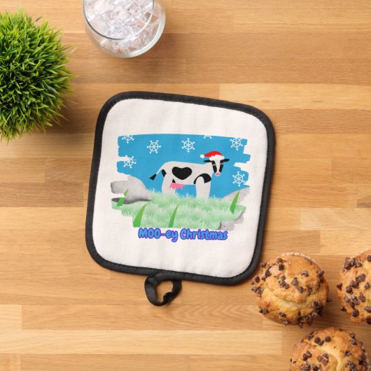 Moo-ey Christmas 鍋敷き (トップダウン)