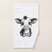 "Moo-Ments of Cleanliness" タオルセット - ファームフレッシュ (ハンドタオル)