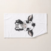 "Moo-Ments of Cleanliness" タオルセット - ファームフレッシュ (ハンドタオル)
