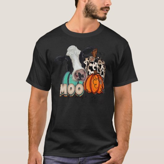 Moo Pumpkin Get Out The Way Tie Dye Tシャツ (正面)