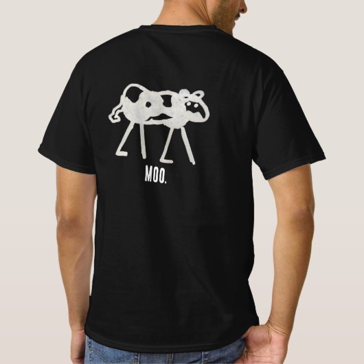MOO. Tシャツ (裏面)