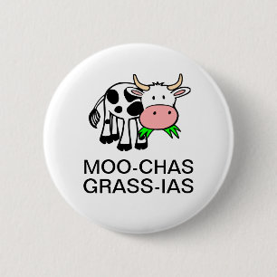 Moochas草ias (Muchas Gracias)ボタン 缶バッジ