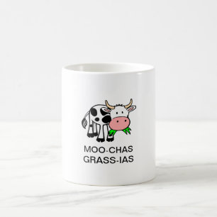 Moochas草ias (Muchas Gracias)マグ コーヒーマグカップ