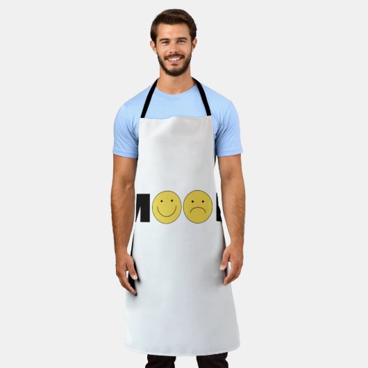 MooD エプロン (着用した状態)