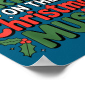 Mood Bring On The Christmas Music Holiday Vibes Da ポスター (角)