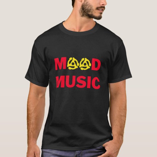 Mood music tシャツ (正面)