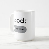 Mood: Offline MCoffee Mug コーヒーマグカップ (正面左)