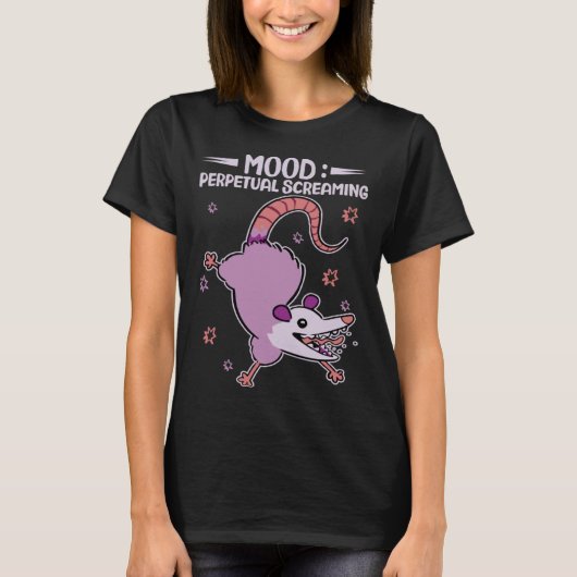 Mood Perpetual Screaming  Possums Quotes Possum Tシャツ (正面)