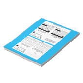 Mood Trackerメモ帳 ノートパッド (回転)