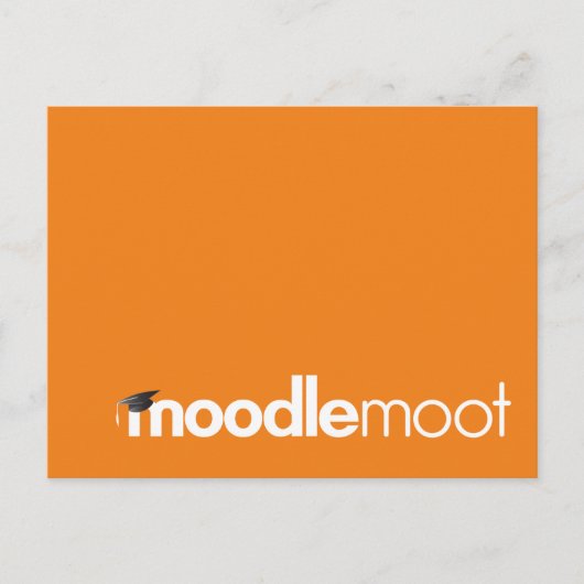Moodle Mootのはがき ポストカード (正面)