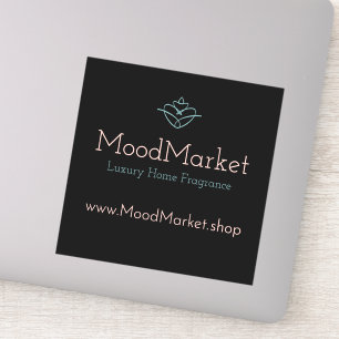 MoodMarket通りチームのステッカー シール