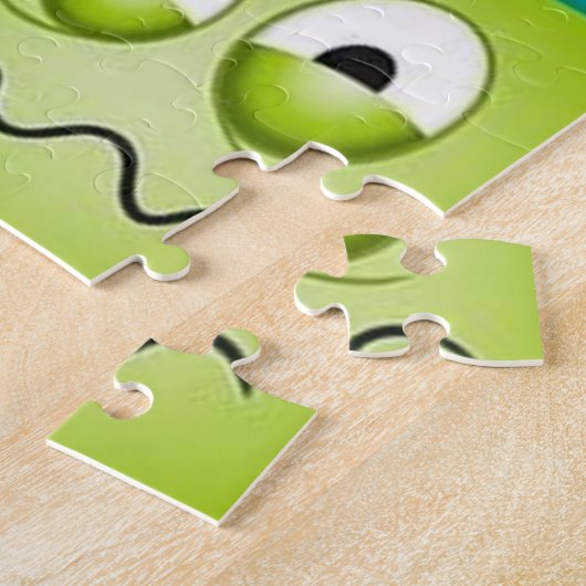 Moods and Emoticons ジグソーパズル (側面)