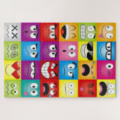 Moods and Emoticons ジグソーパズル (横)