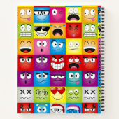 Moods and Emoticons ノートブック (裏面)