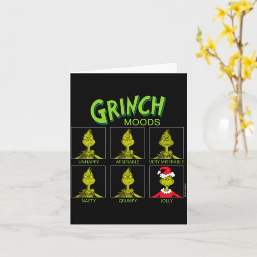 Moods Chart Christmas Edition  カード (黄色い花)