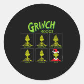 Moods Chart Christmas Edition  ラウンドシール (正面)