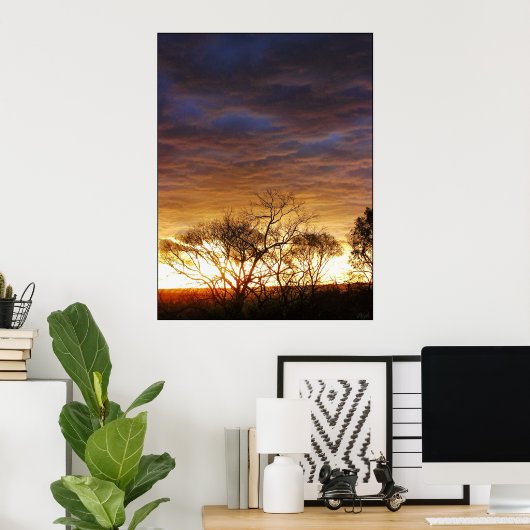 Moodscapeポスター ポスター (ホームオフィス)