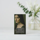 Moody Actress Model Photo 名刺 (スタンド正面)