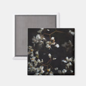 Moody and aesthetic floral Magnet マグネット (正面/裏面)