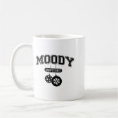 Moody And Uptight Merry And Xmas Bright Matching C コーヒーマグカップ (左)