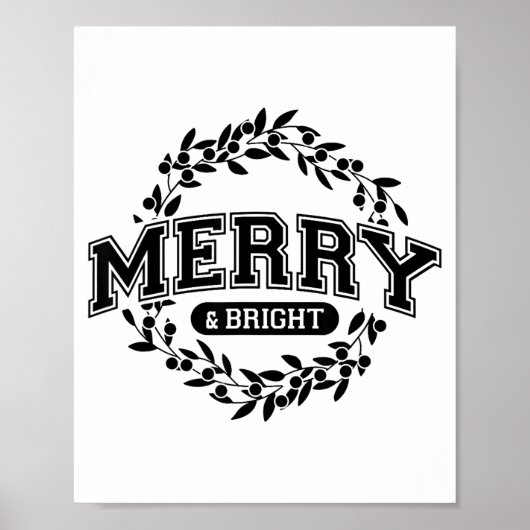 Moody And Uptight Merry And Xmas Bright Matching C ポスター (正面)