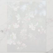 Moody apple tree blooms Scrapbook Paper (light) (裏面)