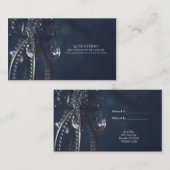 Moody Blue Crystal エレガント Chicフレンド参照 紹介カード (正面/裏面)