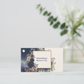 Moody Blue Rose Celestial Night Landscape Split 名刺 (スタンド正面)