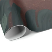 Moody Botanical Elegance ラッピングペーパー (ロールコーナー)