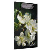 Moody Botanical White Bloom Original Photography クリップボード (右)