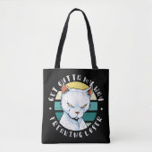 Moody Cat Invitatの私の方法を取得する トートバッグ (正面)