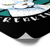 Moody Cat Invitatの私の方法を取得する ポスター (角)