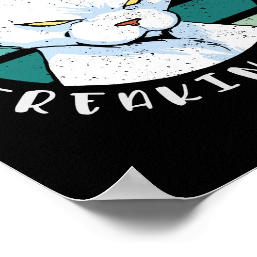 Moody Cat Invitatの私の方法を取得する ポスター (角)