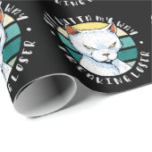 Moody Cat Invitatの私の方法を取得する ラッピングペーパー (ロールコーナー)