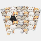 Moody Catsおもしろい Kitten doodleパタカラフルーン フェイバーボックス (見開き)